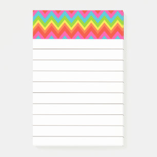 Post-it® Papier Notes To Do List Arc-en-Ciel