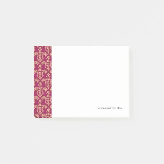 Post-it® Papier peint Damas 4 (Devant)