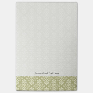 Post-it® Papier peint floral de damassé