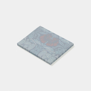 Post-it® Papier peint Tulipe Rose Navy Blue de William Morr