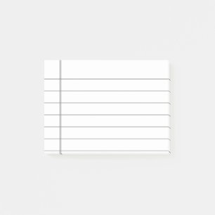 Post-it® Papier rayé personnalisable personnalisé de carn