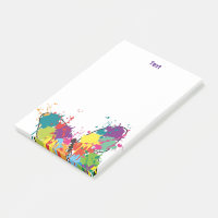 Papillon de peinture à la goutte colorée Abstraite