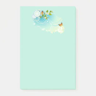 Post-it® Papillons et fleurs