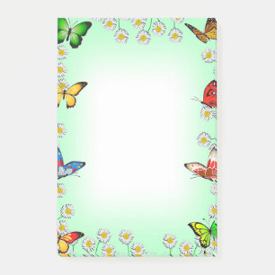 Post-it® Papillons et marguerites