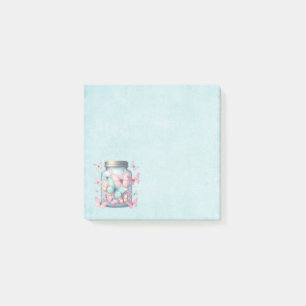 Post-it® Papillons Fantaisistes dans un Pot