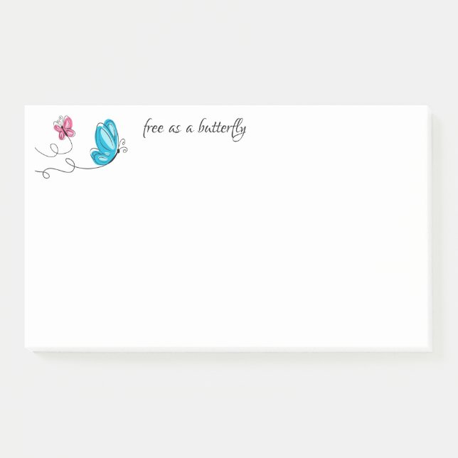 Post-it® Papillons Publier des notes (Devant)