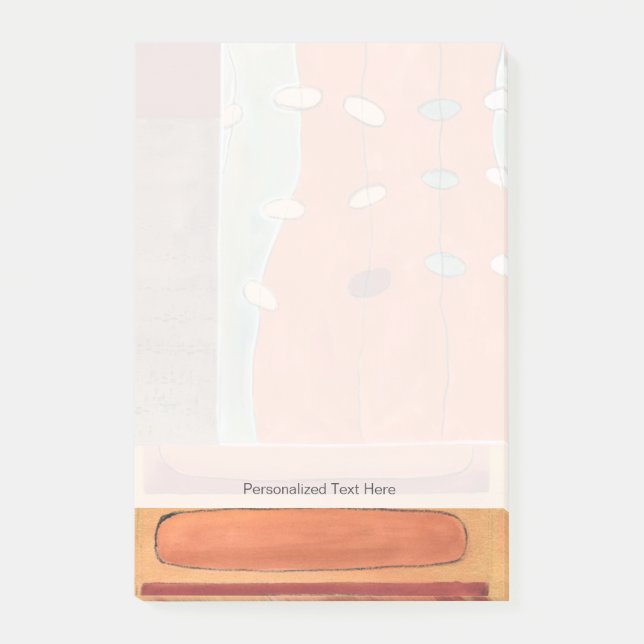 Post-it® Parade Abstraite des oeufs par Erica J Vess (Devant)