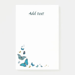 Post-it® Parade aux papillons, jolie conception modèle