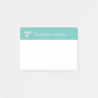 Post-it® Paraprofessionnel Para Pro Heart Gift