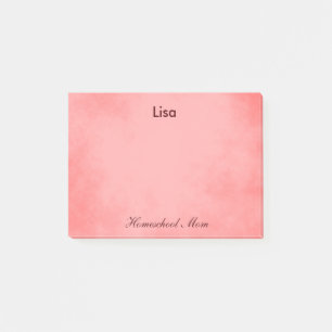 Post-it® Parchemin rose de la mère de l'école familiale