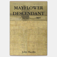 Parent des descendants Myles Standish de fleur
