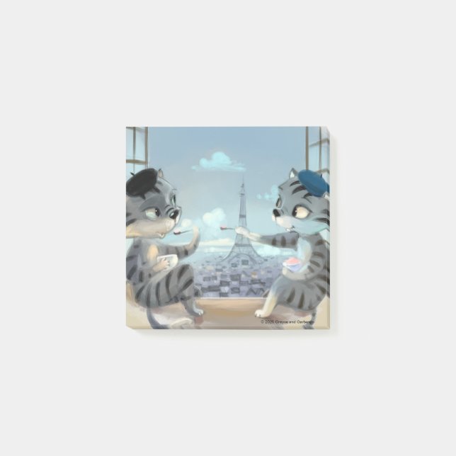 Post-it® Paris by Day Notes 3" x 3" (Devant)