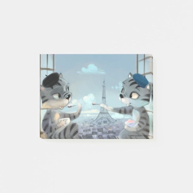 Post-it® Paris by Day Notes 4" x 3" (Devant)