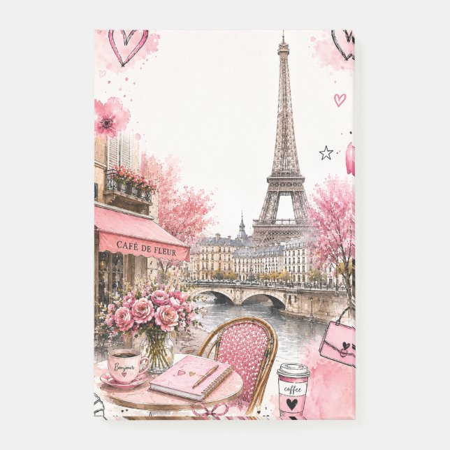 Post-it® Paris Rose  (Devant)