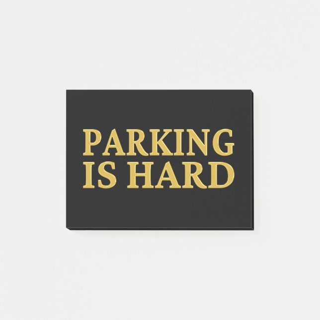 Post-it® Parking Difficile - Mauvais Parking (Devant)