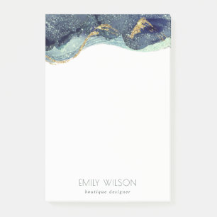 Post-it® Parties scintillant Abstraite en encre d'alcool Si