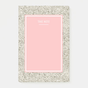 Post-it® Parties scintillant argentée