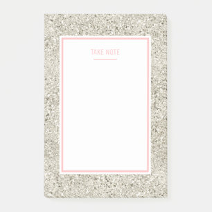Post-it® Parties scintillant argentée