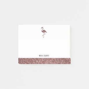 Post-it® Parties scintillant Gold Faux blanc et Rose Flaman