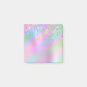 Post-it® parties scintillant holographique élégante et colo