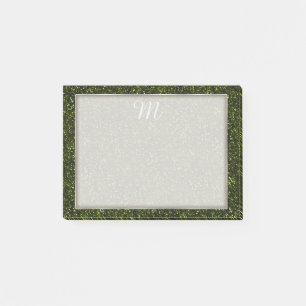 Post-it® Parties scintillant vert pomme foncée
