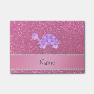 Post-it® Parties scintillantes pourpres nommées