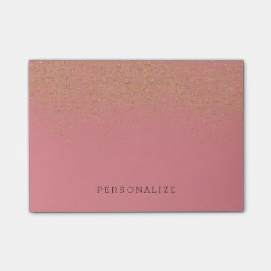Post-it® Parties scintillantes roses d'or