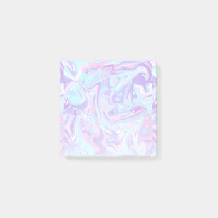 Post-it® Pastel Blue & Purple Marble Texture liquide