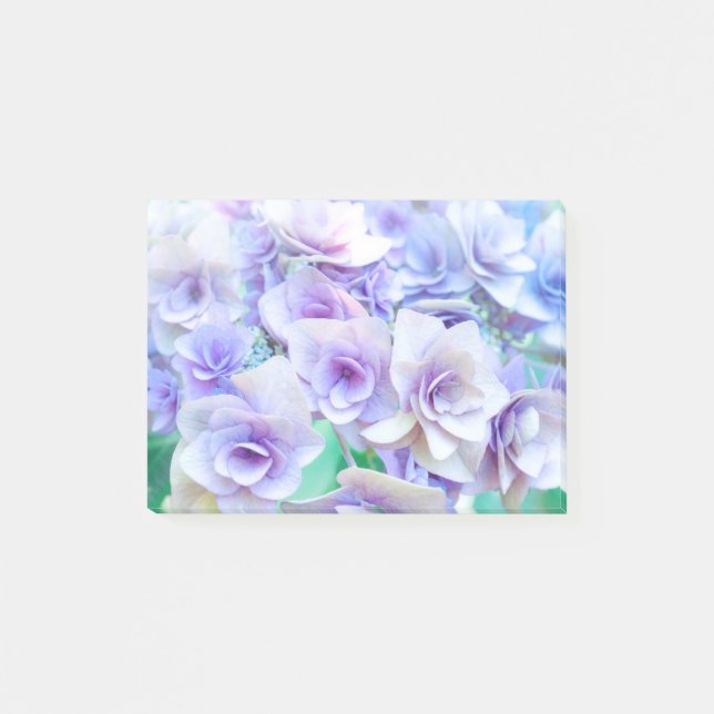 Post-it® pastel hydrangea for wedding (Devant)