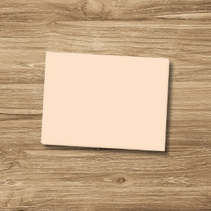 Post-it® Pastel Peach Couleur Uni Classique Élégant