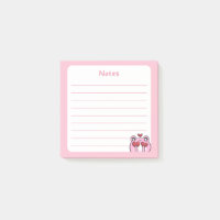 Pastel Pink Kawaii Chibi Frog Coeurs Holding