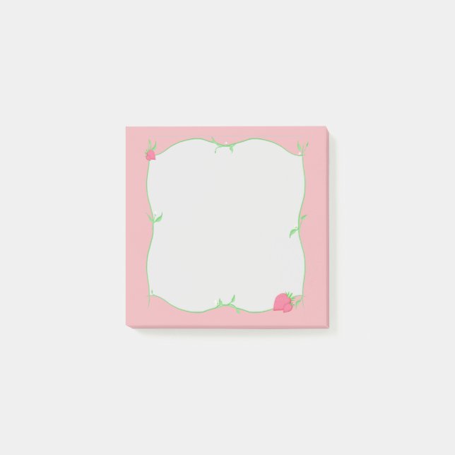 Post-it® Patch fraise (Devant)