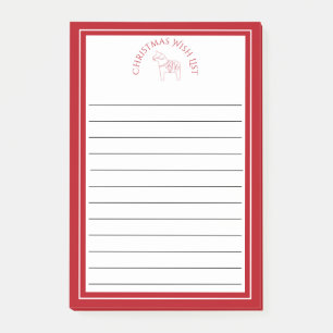 Post-it® Patrimoine Festif Red Dala Horse Holiday