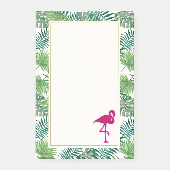 Post-it® Pattern et Pink Flamingo (Devant)