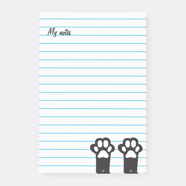 Post-it® Pattes de chat (Devant)