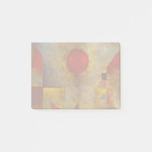 Post-it® Paul Klee Red Balloon Art Abstrait Coloré 