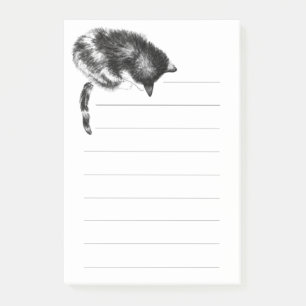 Post-it® Pawing cat Notes pad