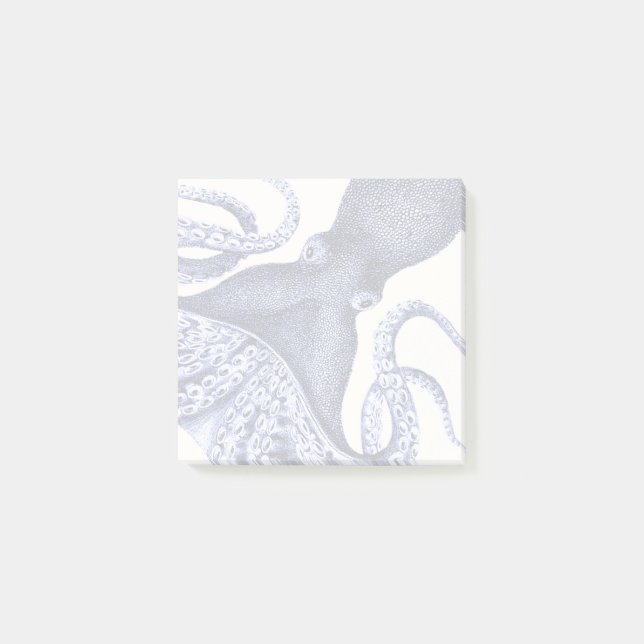Post-it® Paysage Bleu Octopus (Devant)