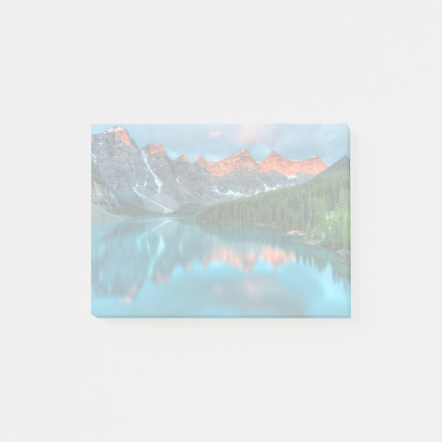 Post-it® Paysage de montagne et de lac pittoresque (Devant)