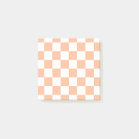 Peach Fuzz À damiers En vichy Motif