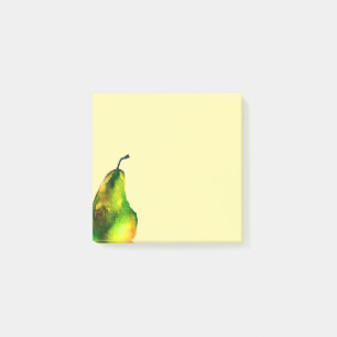 Post-it® Pear art mignon aquarelle fruit