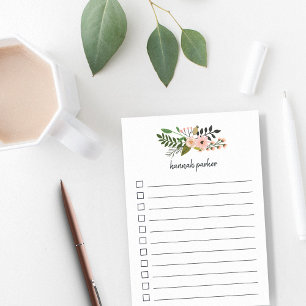 Post-it® Pêcher la prairie Liste des tâches liées