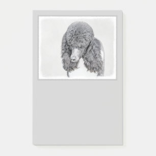 Post-it® Peinture à paille noire standard - Art du chien