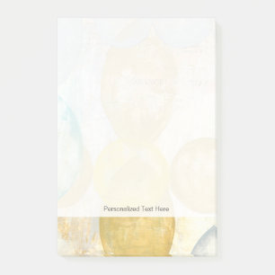 Post-it® Peinture Abstraite moderne sur papier journal