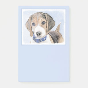 Post-it® Peinture Beagle - Art original du chien