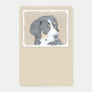 Post-it® Peinture de Chien de Montagne bernois - Art origin