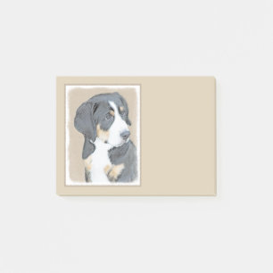 Post-it® Peinture de Chien de Montagne bernois - Art origin
