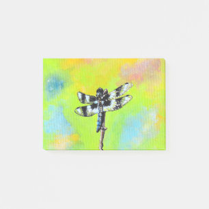 Post-it® Peinture de libellules chatoyante