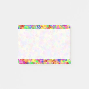 Post-it® Peinture de peinture arc-en-ciel de couleur vive A