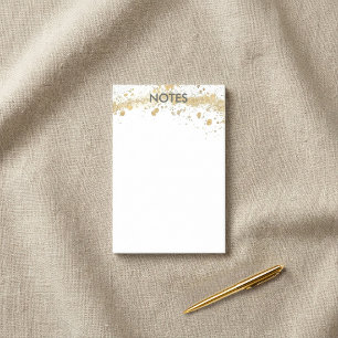 Post-it® Peinture d'or minimaliste